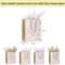12pcs 9" Gift Bags, Medium Size Paper Bags with Tissue Paper (Gold)